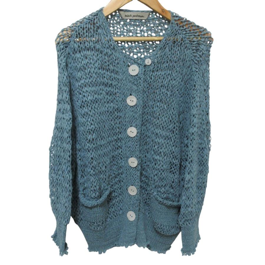 mina perhonen 美品 ミナペルホネン linnut ローゲージコットン ニット  