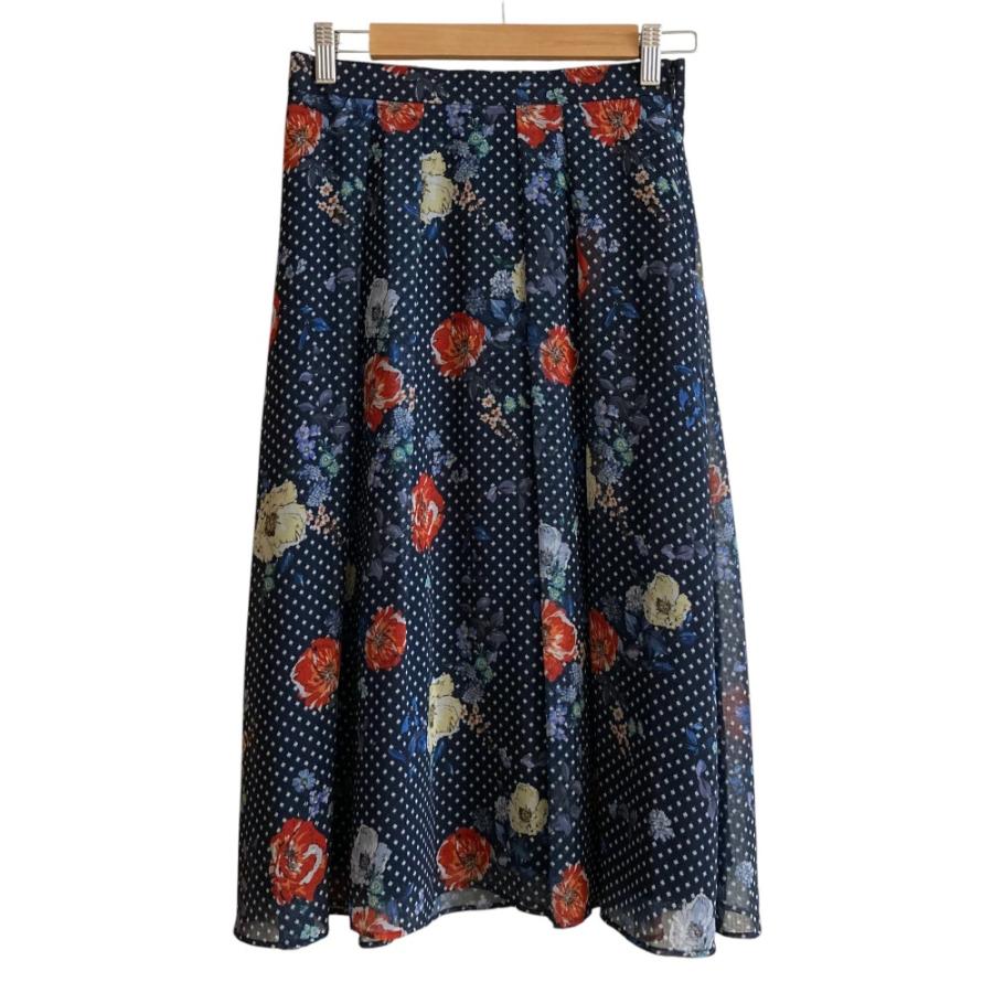 美品！アナイ☆ロングフレアスカート♪ 美品 ANAYIリネンライクキカ