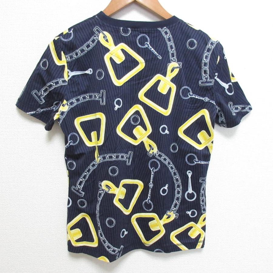 HERMES - エルメス 半袖Tシャツ クルー メドール コットン ブラン セル #40 エルメス 半袖Tシャツ クルー メドール コットン ブラン セル #40