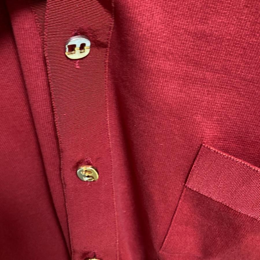 美品 Salvatore Ferragamo サルヴァトーレフェラガモ ニットポロシャツ