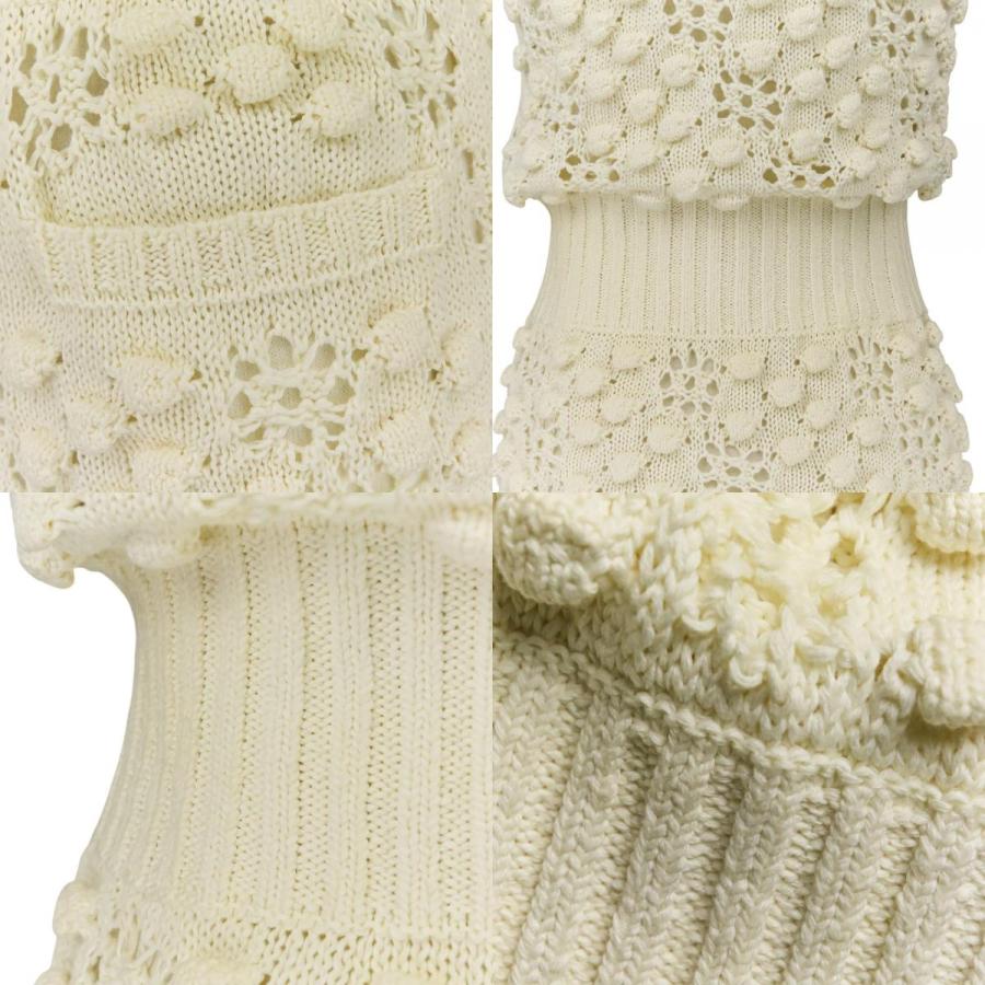 CHANEL（シャネル） 良品 ココマーク クロシェ ニット ドレス
