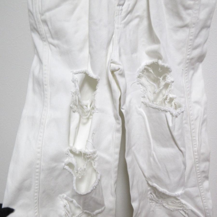 美品 THE TOE ザトゥー LEXINGTON DOUBLE BELT DENIM PANTS ハード