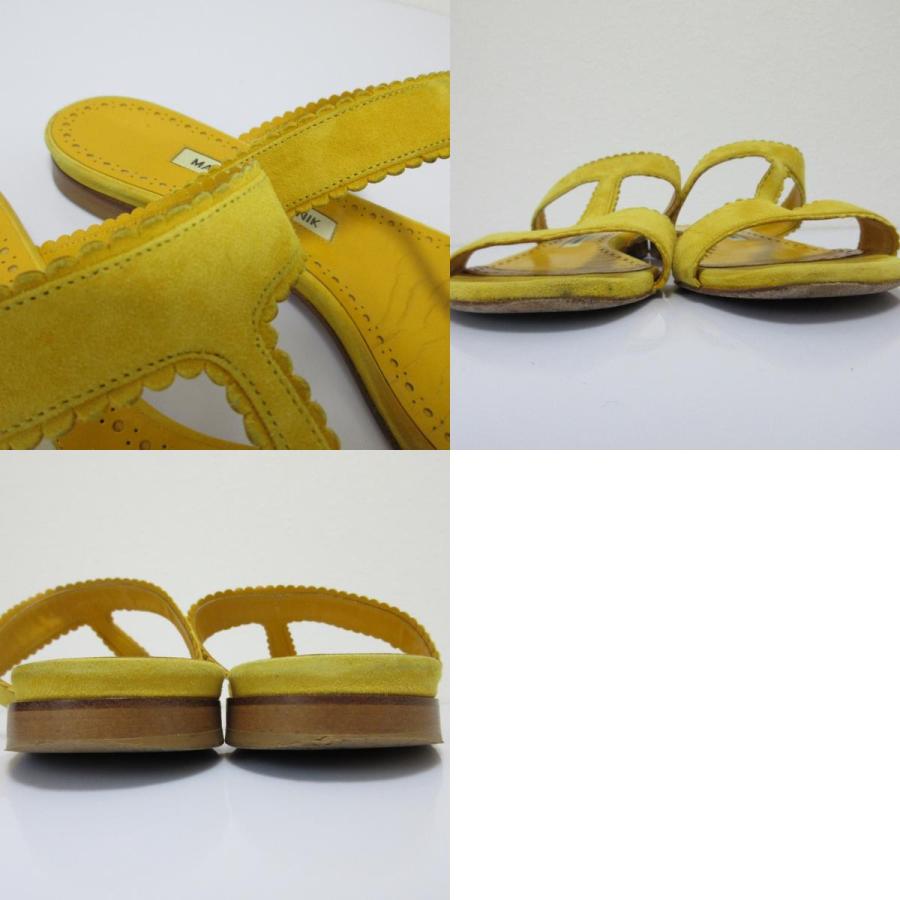 MANOLO BLAHNIK（マノロブラニク） 良品 アルタス スエード フラット