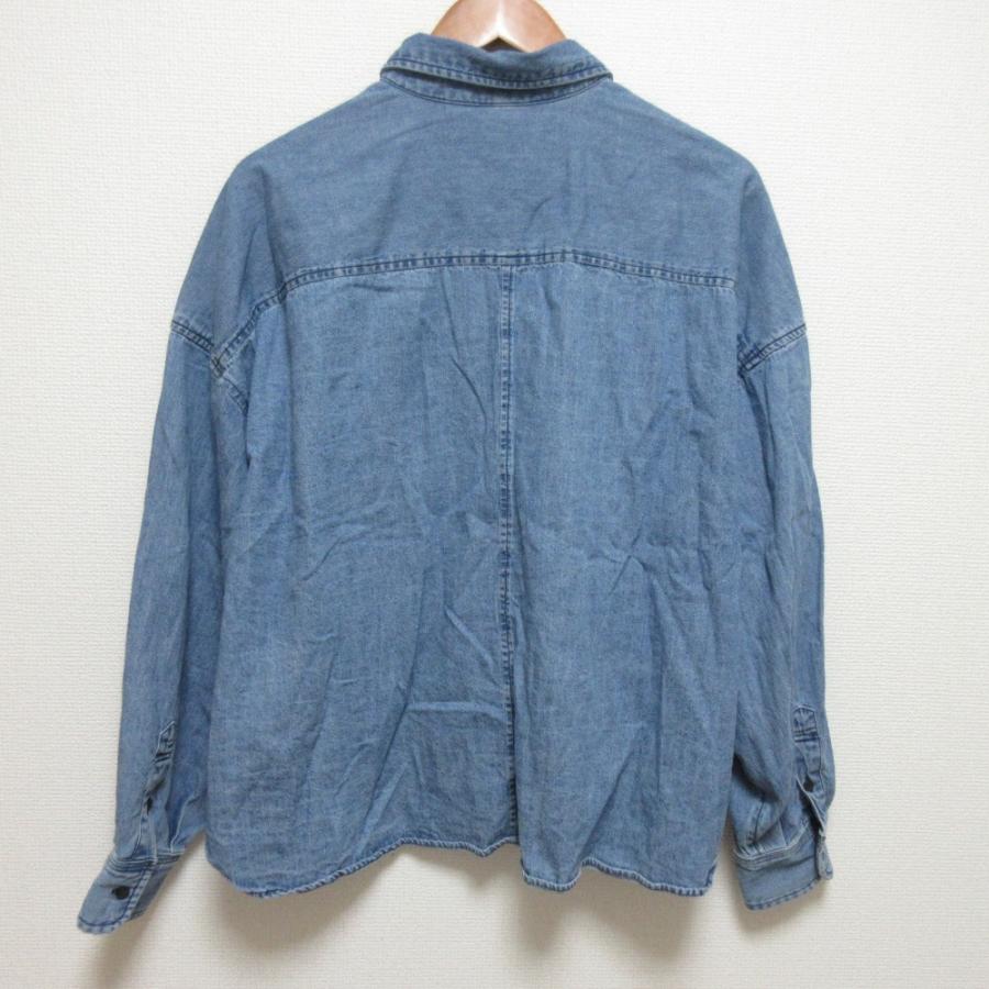 美品 25SS INTIMITE アンティミテ Denim Shirt ワイドシャツ 32510101 