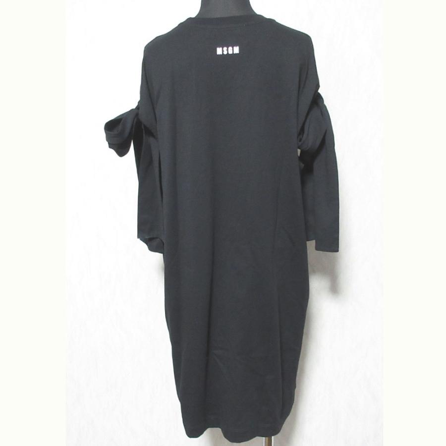 【新品未使用】MSGM チュニックワンピース ワンピース msgm リボンワンピース ワンピース チュニック バックリボン