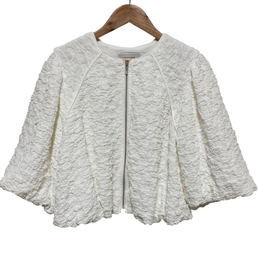 ADAM ET ROPE' バルーンスリーブブルゾン アダムエロペ サステナブル