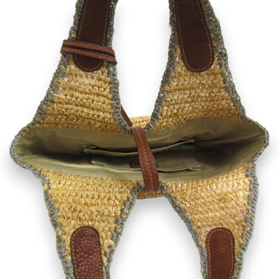genten（ゲンテン） 未使用 Crochet raffia クロシェット ラフィア
