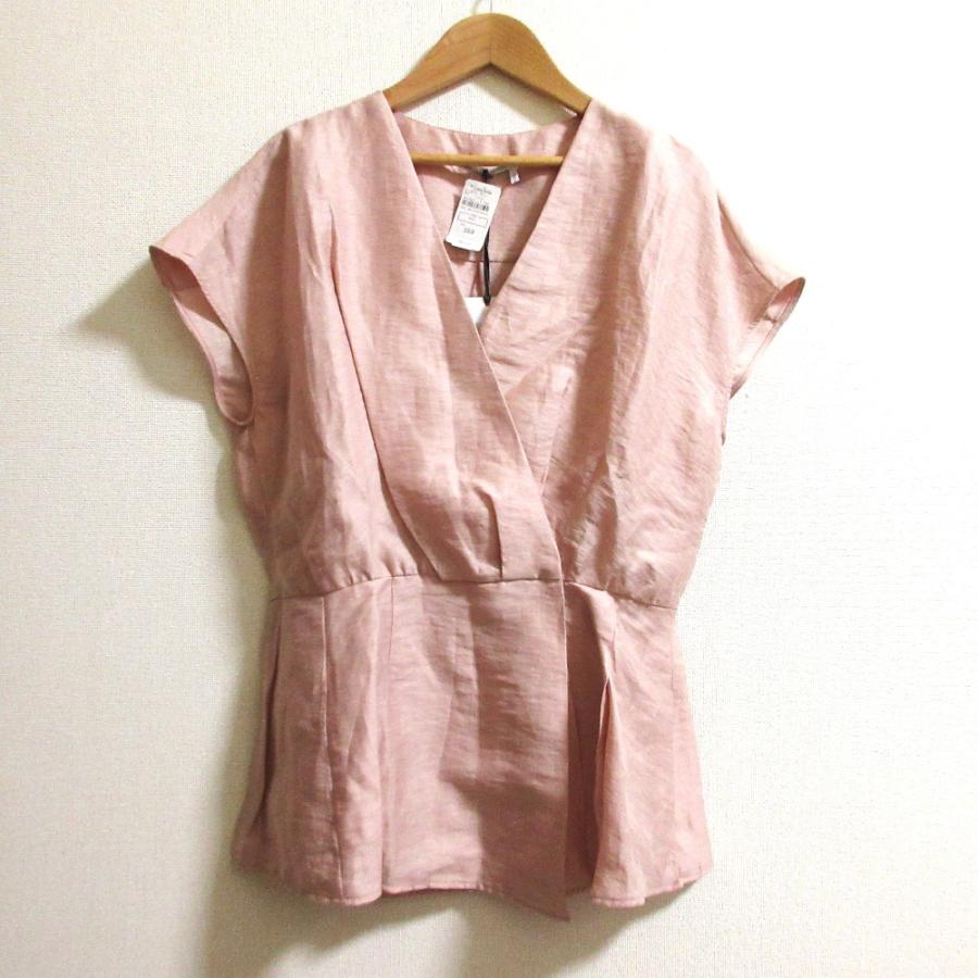 AGNONA（アニオナ） 未使用 ノースリーブ フレア カシュクールブラウス 