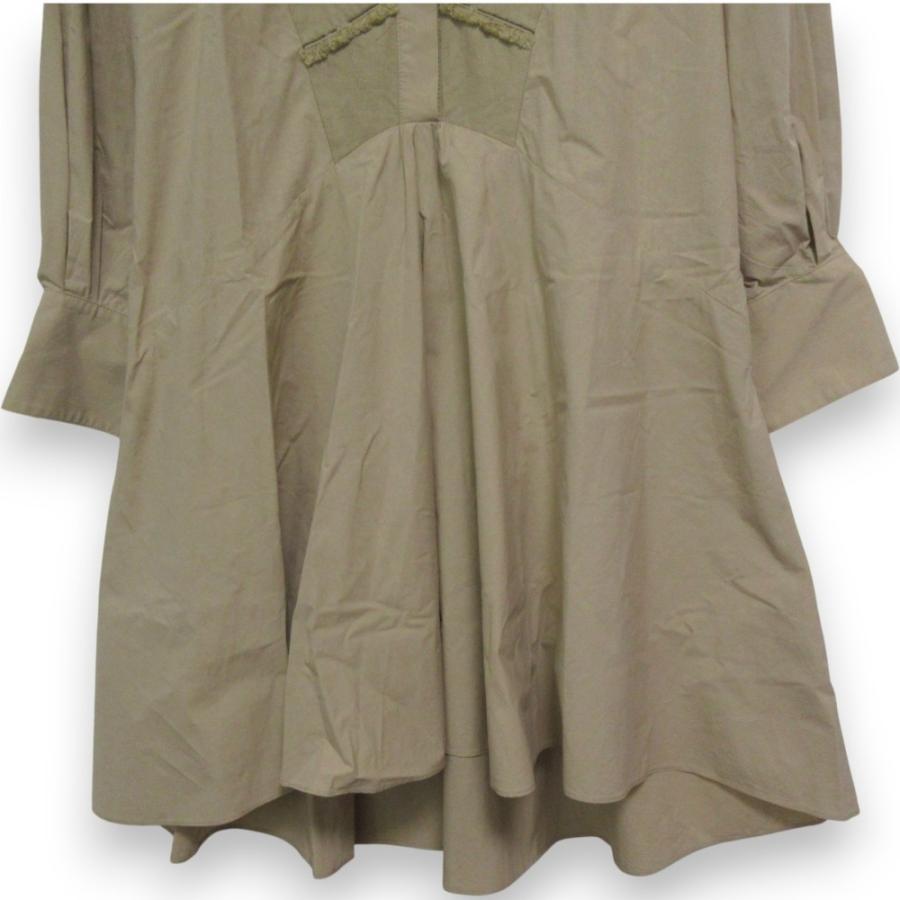 BRUNELLO CUCINELLI ベージュ長袖シャツ　モニーレ付き　XS Brunello Cucinelli Beige Cotton Western Shirt | Harrods US