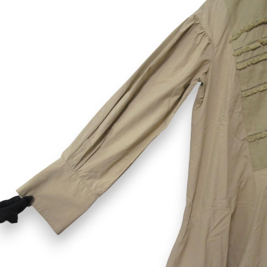 BRUNELLO CUCINELLI ベージュ長袖シャツ　モニーレ付き　XS BRUNELLO CUCINELLI（ブルネロクチネリ） 美品 21SS BRUNELLO