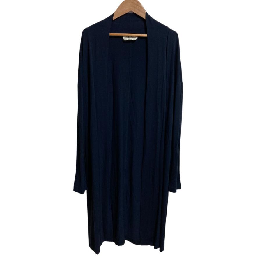 MaxMara 66000円 ネイビー カーディガン 長袖 マックスマーラ(Max Mara