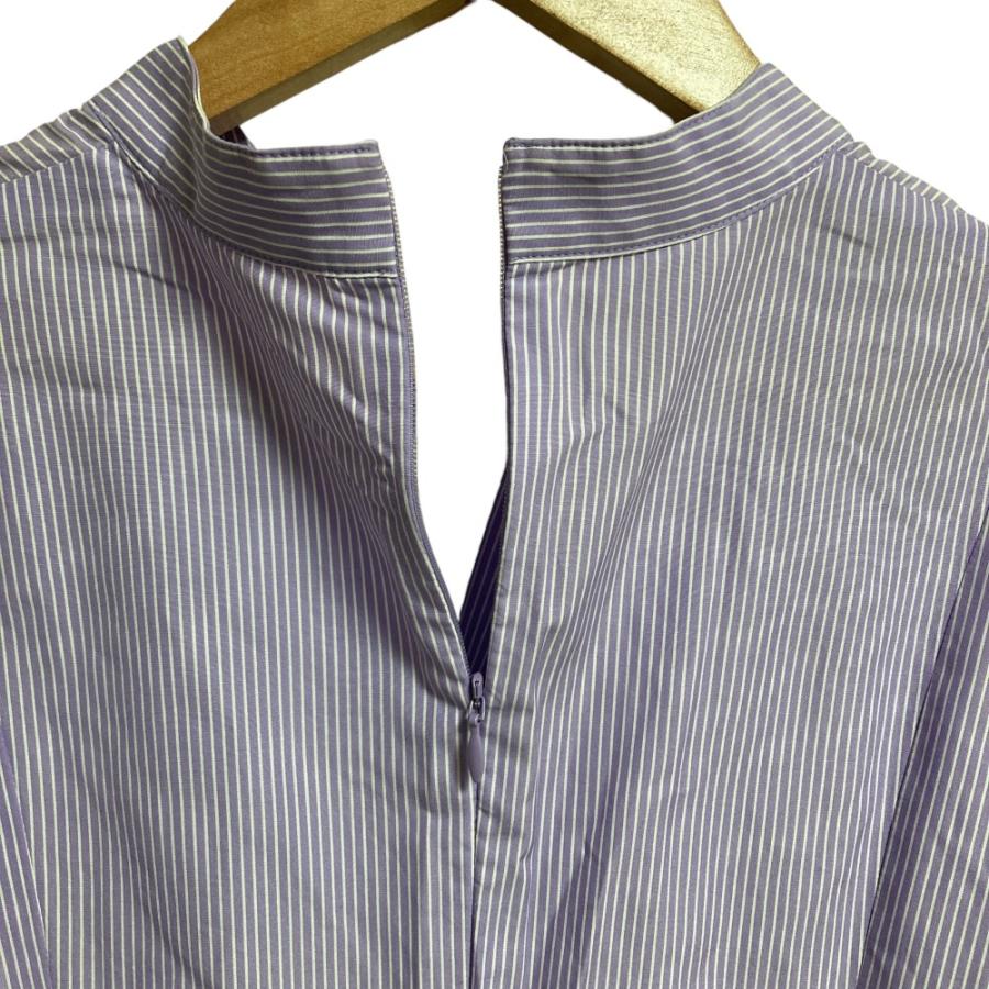 ebure 美品 24SS ebure エブール カラーストライプ シャツワンピース