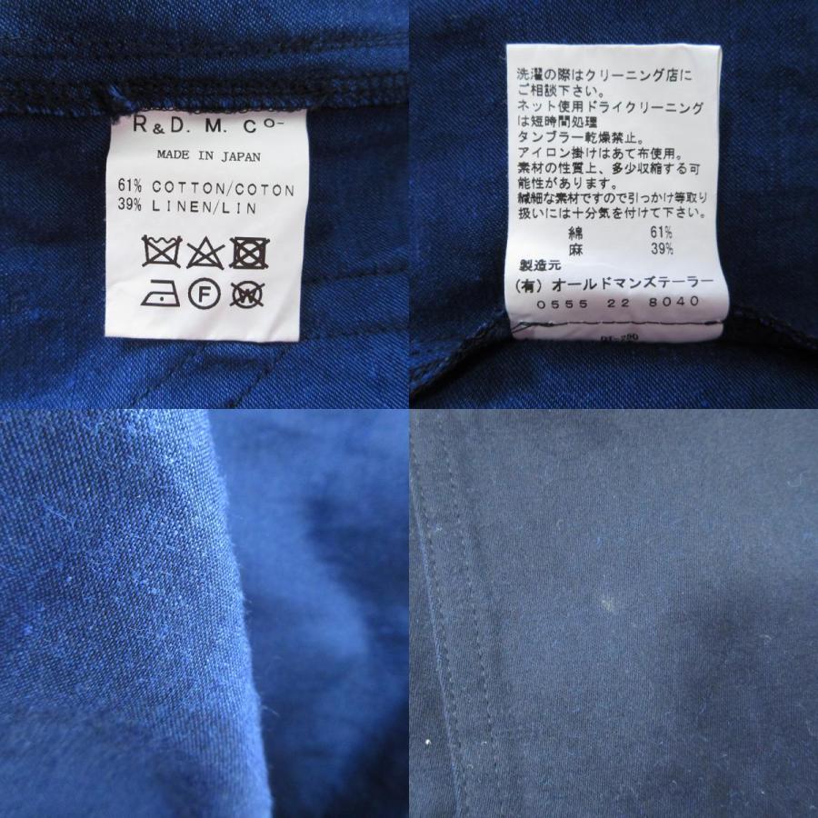 良品 R&D.M.Co-/OLDMAN'S TAILOR オールドマンズテーラー コットン