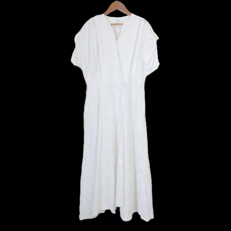 ebure エブール ワンピース S 白 【古着】【中古】【送料無料】 ebure  