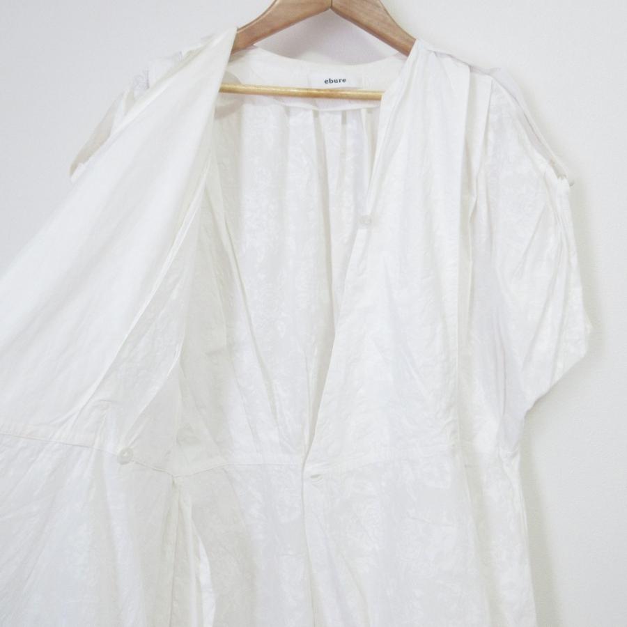ebure 良品 22SS ebure エブール コットンボタニカル ベルト付き