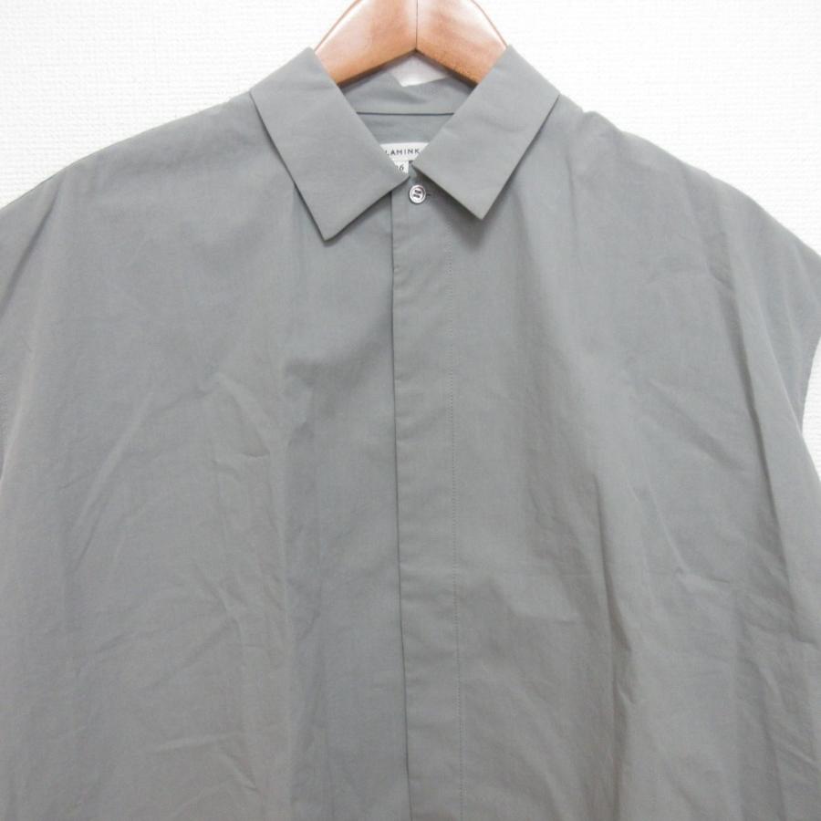 BLAMINK 美品 24SS BLAMINK ブラミンク レギュラーカラー ノースリーブ