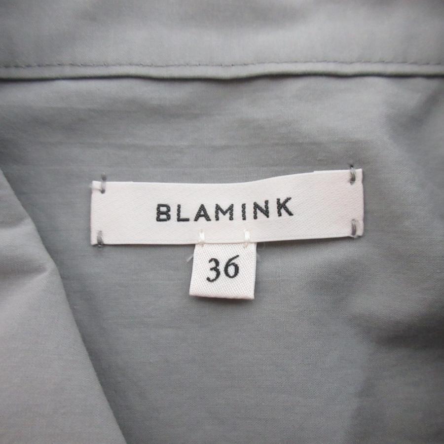 BLAMINK 美品 24SS BLAMINK ブラミンク レギュラーカラー ノースリーブ 