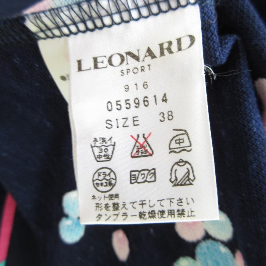 LEONARD SPORT 美品 SPORTS レオナールスポーツ バブルプリント