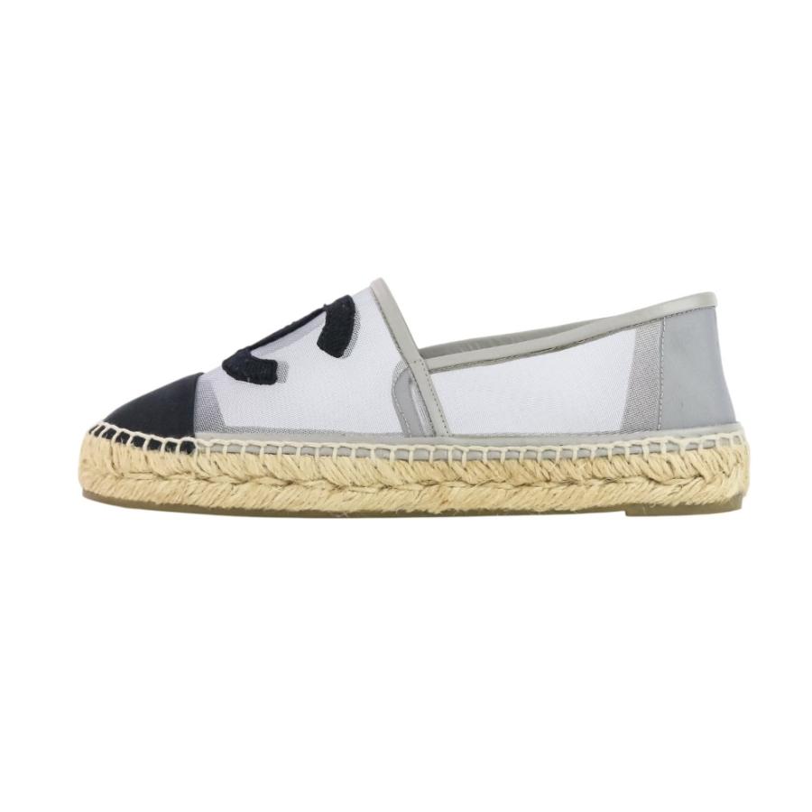 CHANEL（シャネル） 美品 ココマーク メッシュ エスパドリーユ