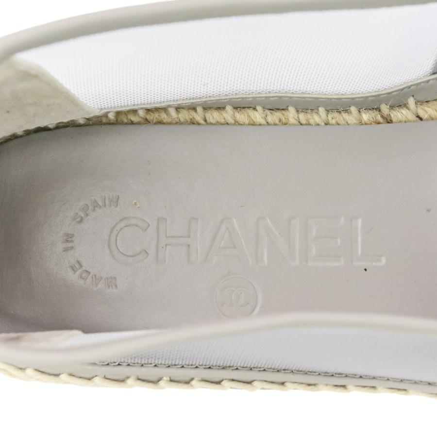 CHANEL（シャネル） 美品 ココマーク メッシュ エスパドリーユ