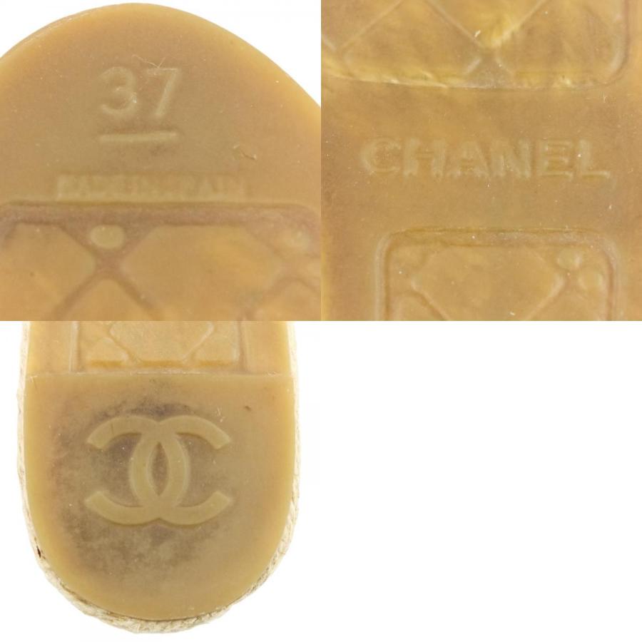 CHANEL（シャネル） 美品 ココマーク メッシュ エスパドリーユ
