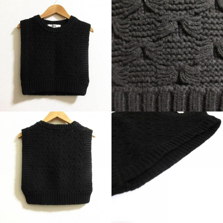 FURFUR（ファーファー） 美品 24SS FURFUR ニットベストコンビ