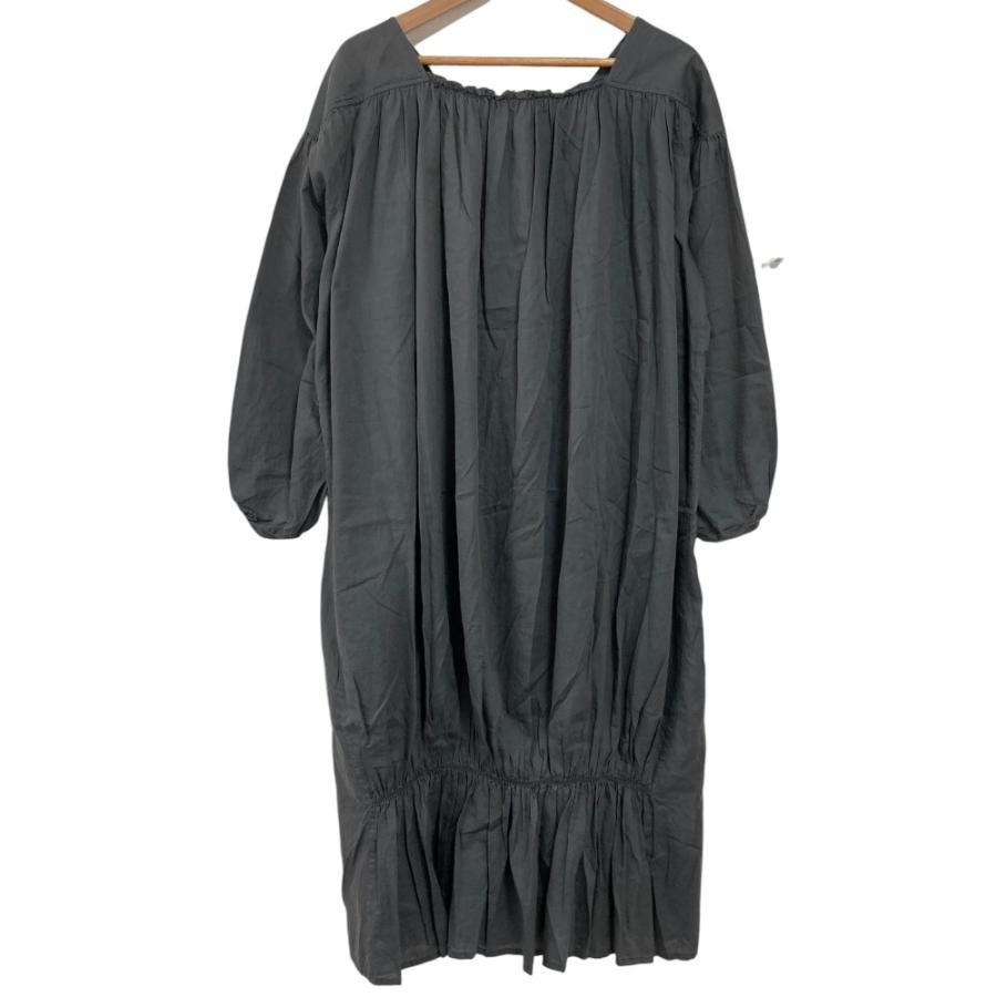 mina perhonen（ミナペルホネン） 美品 turku コットンシルク ギャザー