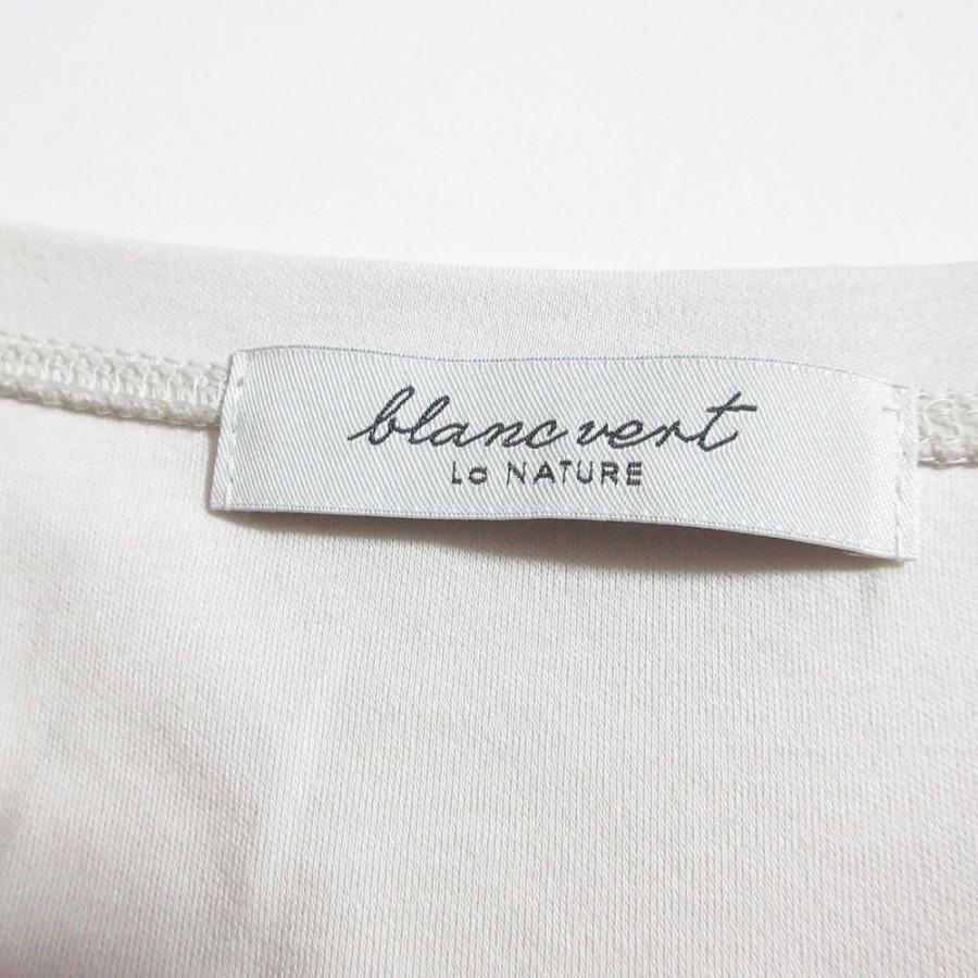 未使用　ブランベールワンピース blancvert（ブランベール） 美品 blancvert La NATURE カットソー