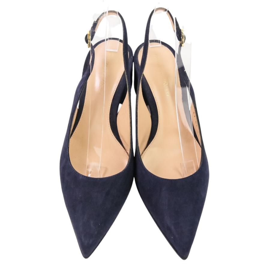 Gianvito Rossi（ジャンヴィト ロッシ） 美品 PIPER SLING 45 スエード