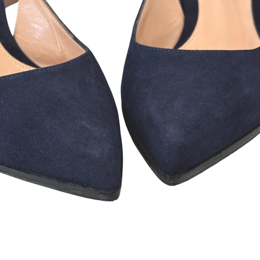 Gianvito Rossi（ジャンヴィト ロッシ） 美品 PIPER SLING 45 スエード