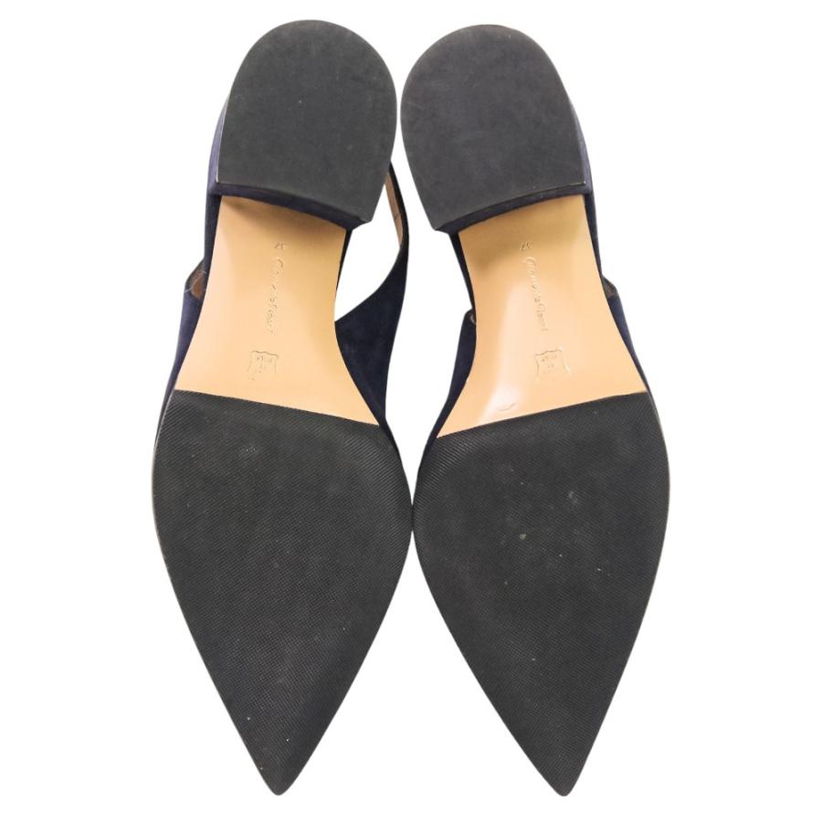 Gianvito Rossi（ジャンヴィト ロッシ） 美品 PIPER SLING 45 スエード