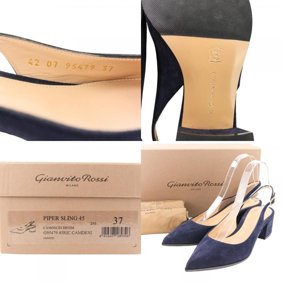 Gianvito Rossi（ジャンヴィト ロッシ） 美品 PIPER SLING 45