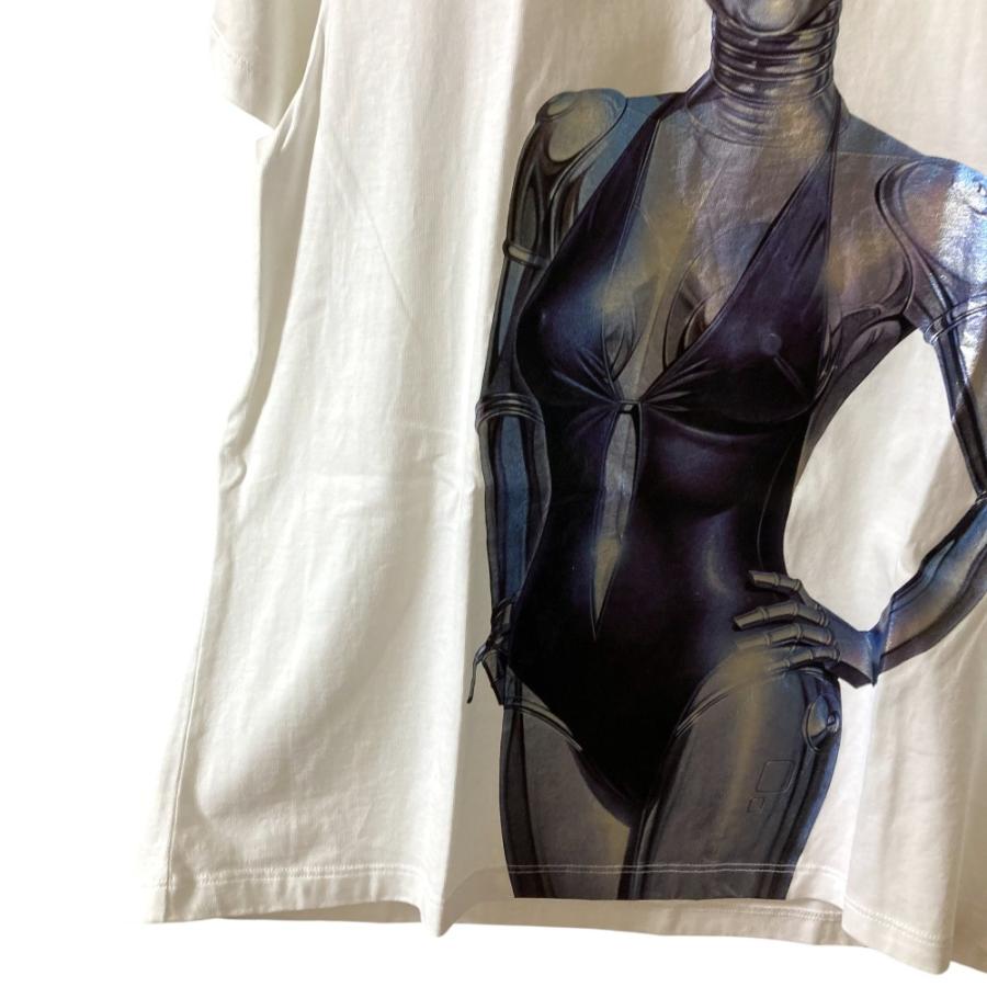 ステラマッカートニー × 空山基プリント シルク100% シャツ ブラウス Stella McCartney（ステラ・マッカートニー） 美品 23SS STELLA