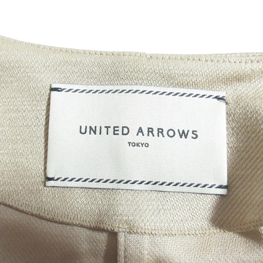 UNITED ARROWS（ユナイテッドアローズ） 美品 リネン ノーカラー