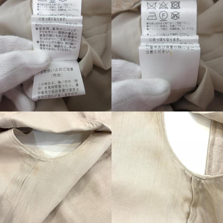 FOXEY（フォクシー） 良品 Linen Dress レース ノースリーブ 