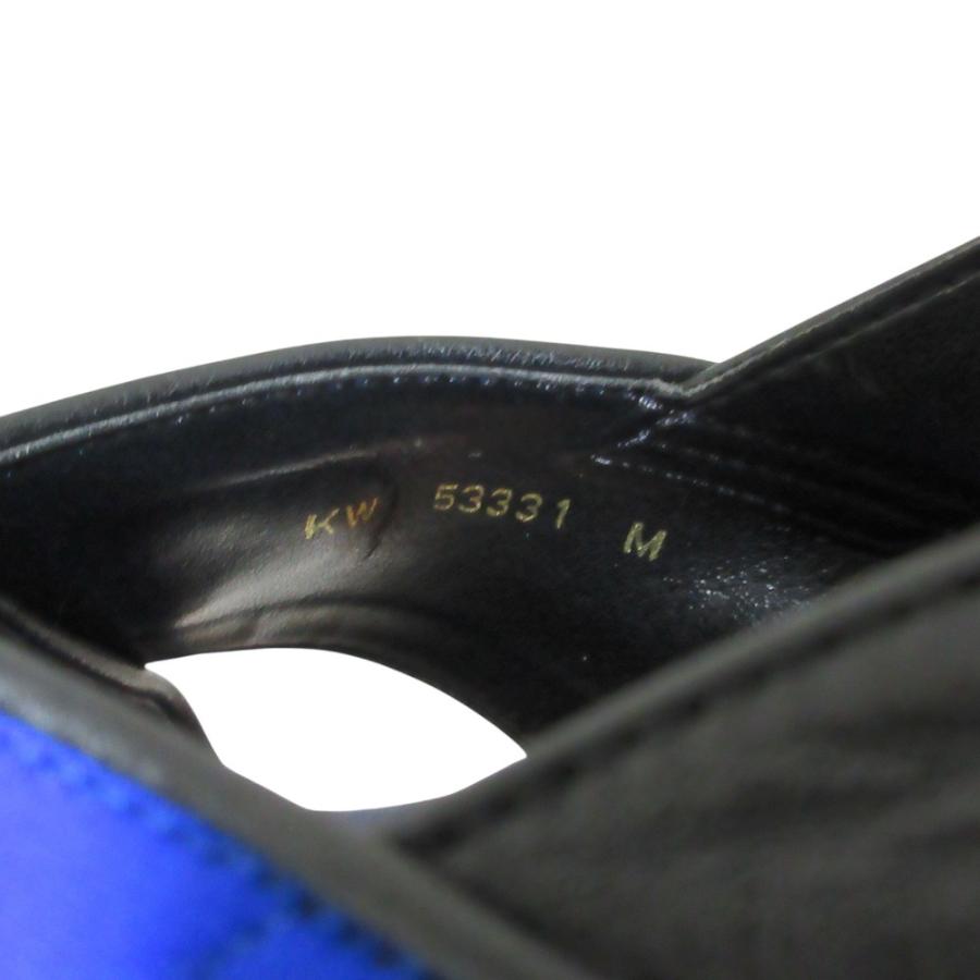 DIANA（ダイアナ） 美品 ビジュー付き スポーツサンダル M ブルー