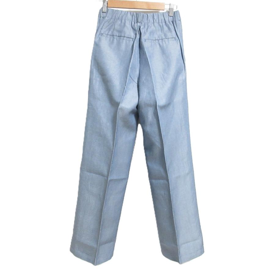 DRAWER（ドゥロワー） 美品 シルクリネン バックギャザータック
