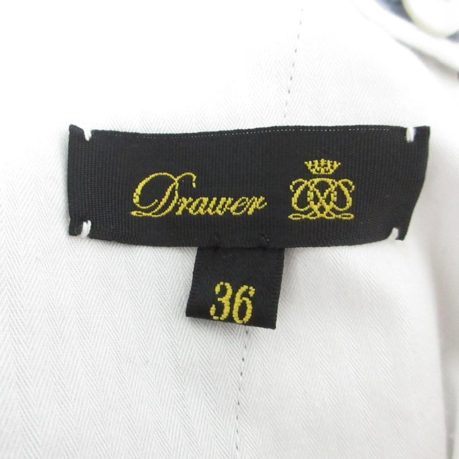 DRAWER（ドゥロワー） 美品 シルクリネン バックギャザータックパンツ