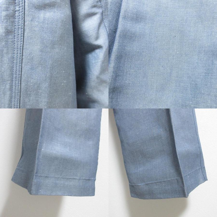 DRAWER（ドゥロワー） 美品 シルクリネン バックギャザータックパンツ