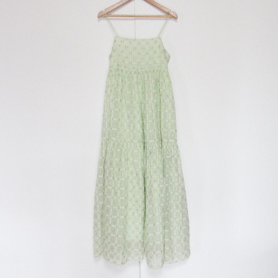 NE QUITTEZ PAS! 美品 24AW PAS ヌキテパ Lurex Bhutta Cami Dress  