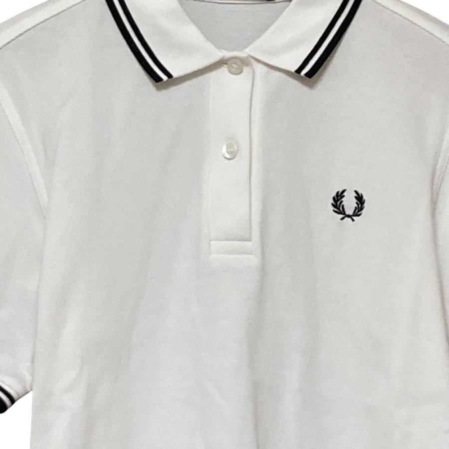 FRED PERRY（フレッドペリー） 美品 ロゴ刺繍 ポロシャツ G3600 サイズ