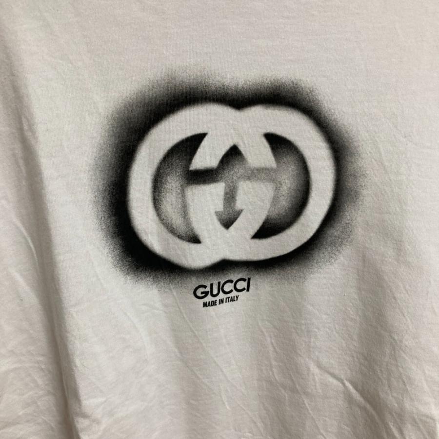 GUCCI（グッチ） 良品 24SS GUCCI ロゴ コットンジャージー オーバー