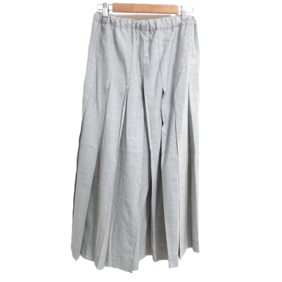 コムデギャルソン　グレー ワイドパンツ COMME des GARCONS（コムデギャルソン） 新品同様 25SS COMME des