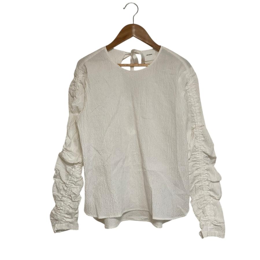 Yori 新品同様 25SS yori ヨリ ミルフィーユギャザーブラウス SC21