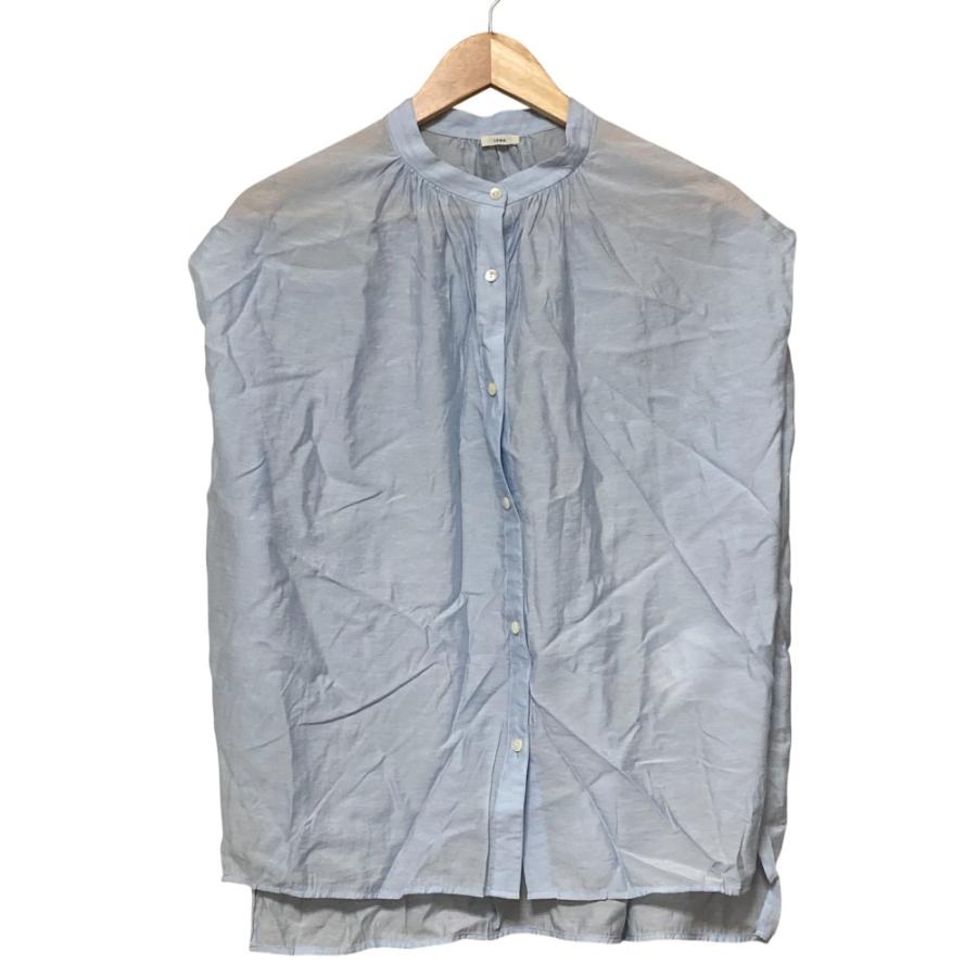 IENA（イエナ） 美品 24SS IENA バンドカラー タック フレンチブラウス 