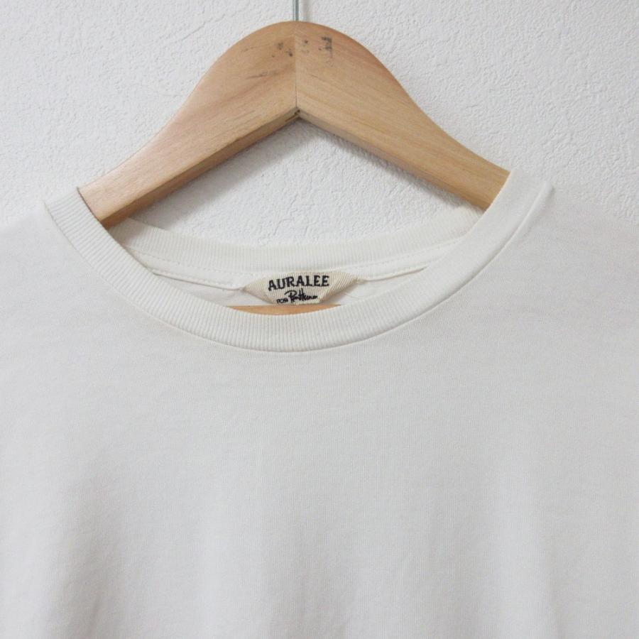 ロンハーマン別注AURALEEオーラリーTシャツLusterTeeサイズ0 美品 最高の素材で最高の着心地を。AURALEE / オーラリーのTシャツのご紹介