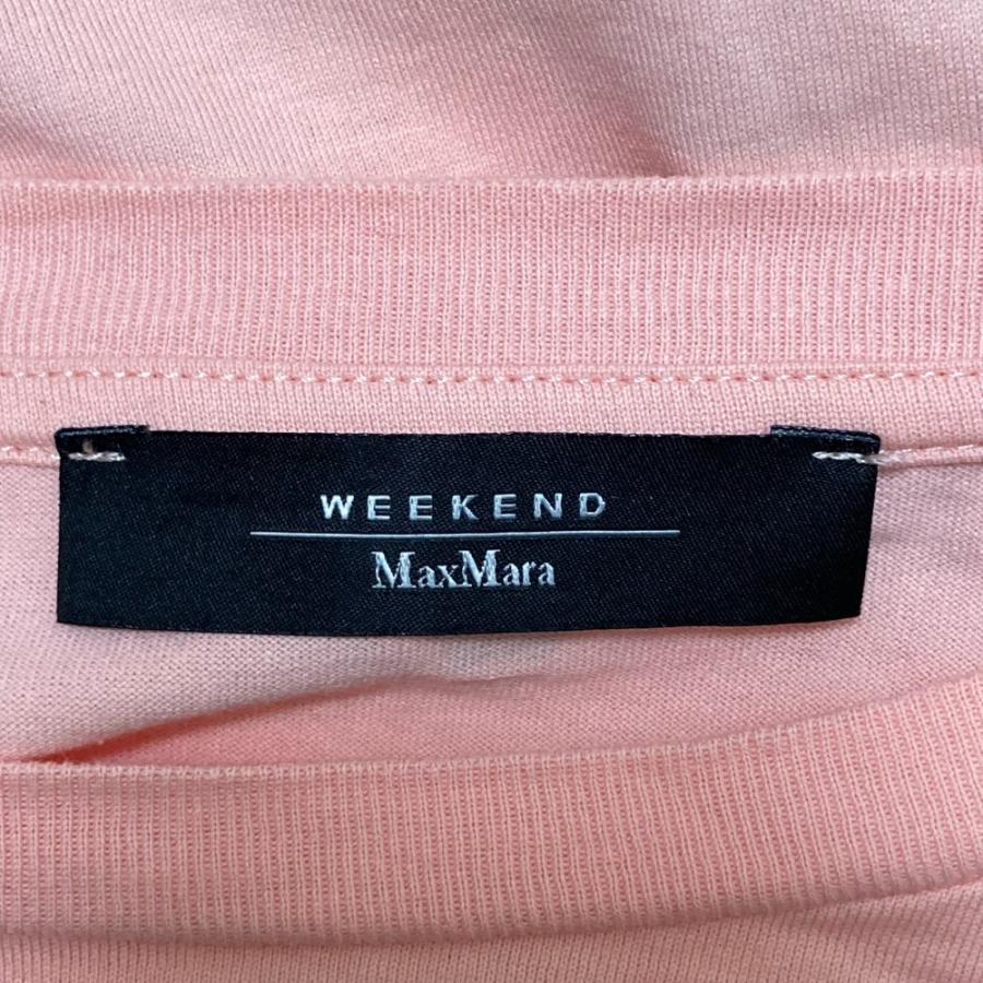 美品 24SS Max Mara WEEKEND マックスマーラ ウィークエンド プリント Tシャツ サイズM ピンク レディース 古着 中古 USED 美品 24SS Max Mara WEEKEND マックスマーラ ウィークエンド プリント