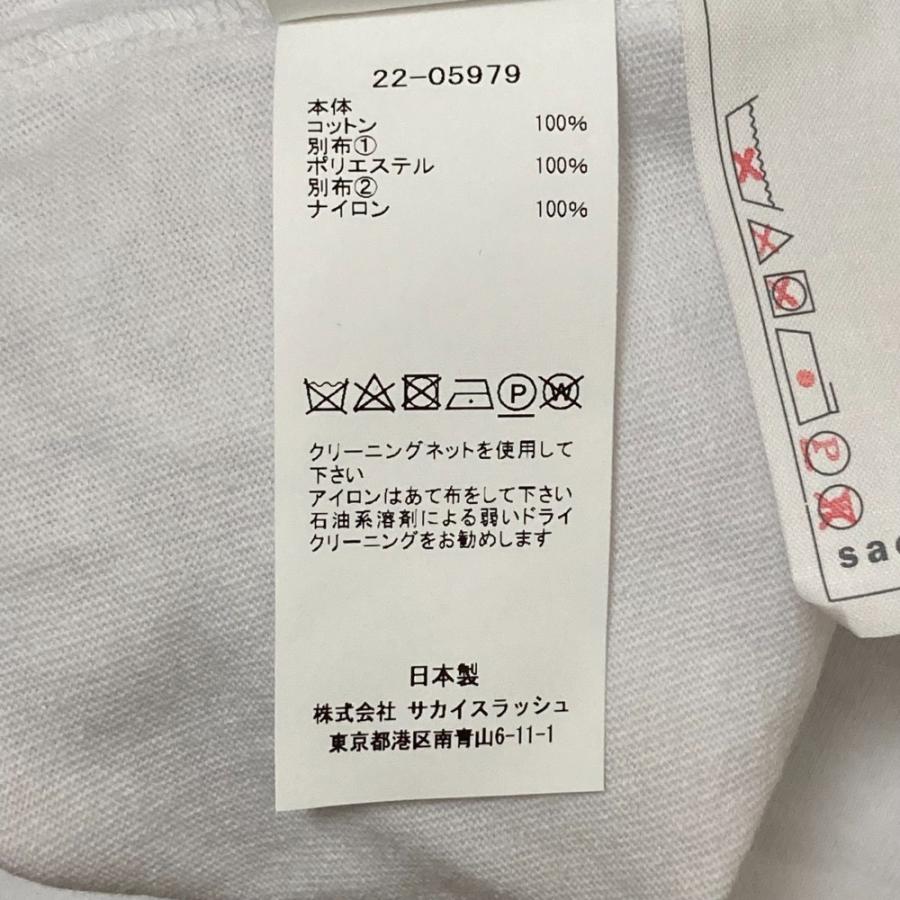sacai（サカイ） 未使用 22年商品 ドローコード 半袖 Tシャツ 22-05979