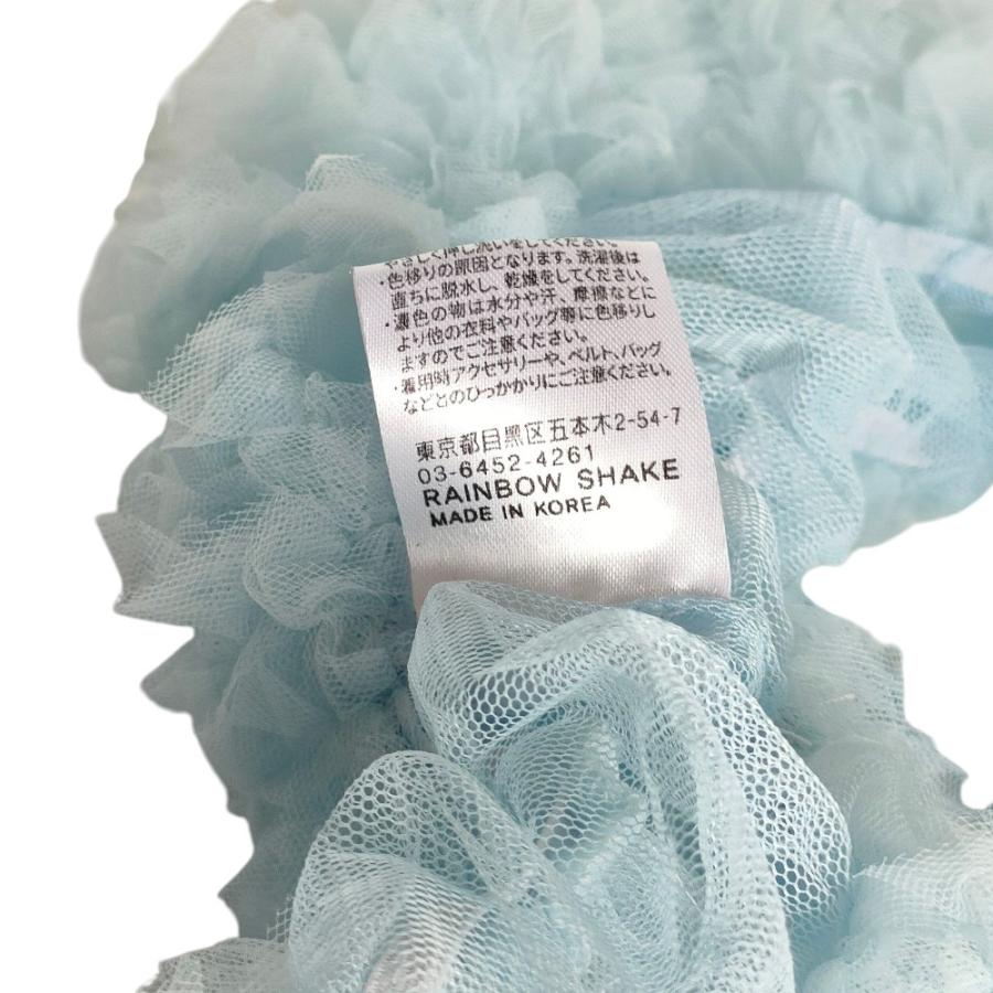 POPPYチュール バルーン チュニック ライトブルー Tulle balloon tunic (light blue)