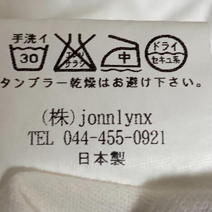 Jonnlynx 美品 ジョンリンクス ロングスリーブ オーバーサイズ Tシャツ